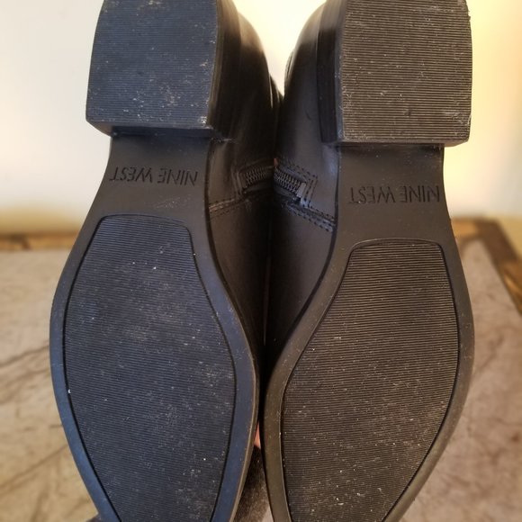 Nine West Diablo leather knee high boots 8.5 - Picture 6 of 11